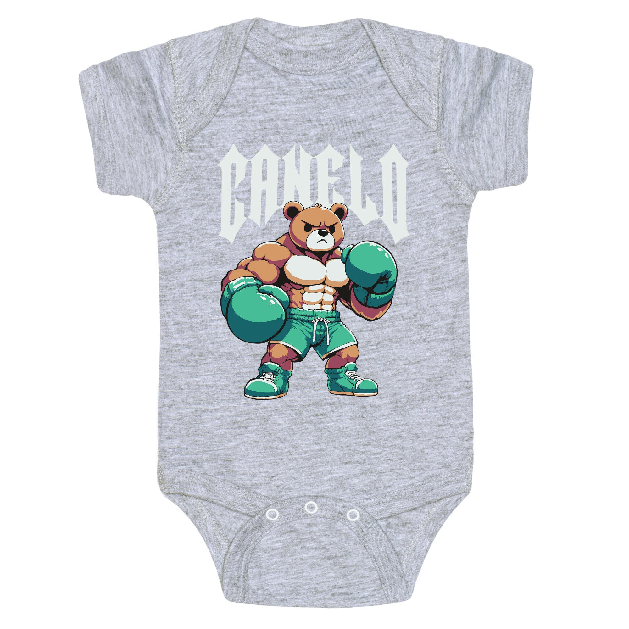 Canelo Teddy Bear Baby One-Piece